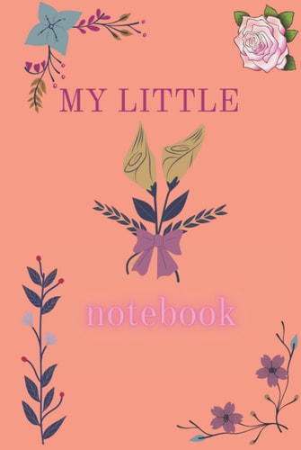 My Little Notbook: retro styled colorful blank notebook