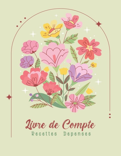 livre de compte Recettes Depenses: Cahier de comptabilité | Recette achat | Registre des recettes | Carnet comptabilite | achats micro entreprise (French Edition)