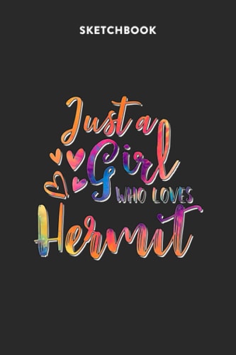 Fashion Sketchbook for Girls with Figure Templates - Just A Girl Who Loves Hermit Tie Dye Pattern