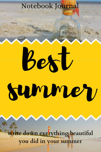 BEST SUMMER: Summer Vacation, Camping Memories Notebook, Campers gift, Summer Camp Diary, Girls, Boys