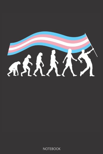 Notebook: Trans Man Pride Journal, Blank Lined, 120 pages, 6x9 Blank Notebook