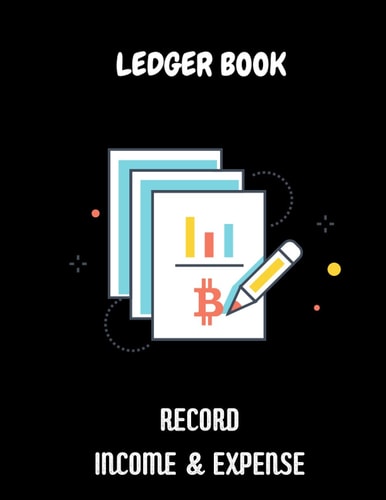 Accounting Ledger Book: Ledger Book | Simple Accounting Ledger for Bookkeeping | Accounting Ledger for Bookkeeping | Ledger Book for Small Business | Banking Ledger Book | Record Income and Expenses