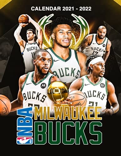 Milwaukee Bucks 2021-2022 Player Coloring Calendar