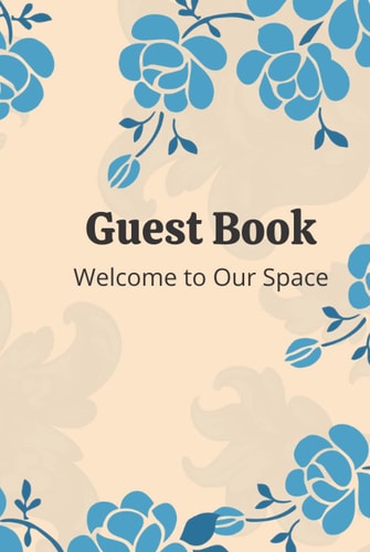 Guest Book (for overnight guests, room rentals, and AirBnB hosts)