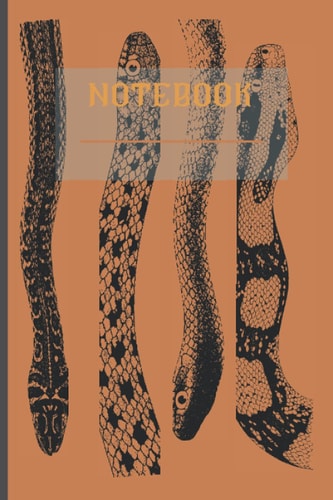 Vintage Snake Notebook