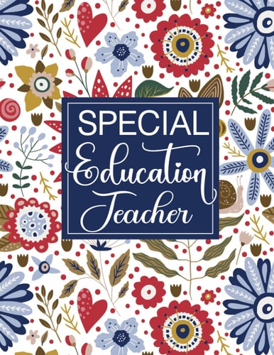 Special Education Teacher: IEP Planner | Special Education Teacher Book to Organize and Track IEP Progress | Large IEP Planner Organizer | Special Education IEP Planner for Teachers