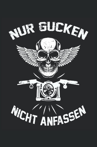NUR GUCKEN NICHT ANFASSEN: Notizbuch mit 120 linierten Seiten DIN A5 (German Edition)