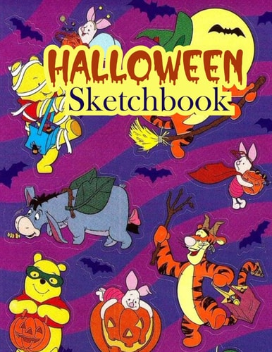 HALLOWEEN Sketchbook: Halloween Sketchbook For Kids