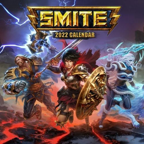 Smite Calendar 2022: OFFICIAL game calendar. This incredible cute calendar july 2021 to december 2022 with high quality pictures .Gaming calendar 2021-2022. Calendar video games