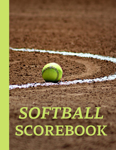 Softball Scorebook: Softball Score Sheet, Softball Scorekeeper Book, Softball Scorecard | 110 Games 12 Players | Vol.1