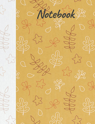Lined Journal Notebook, 8.5 X 11 inches, 120 Pages, Use for Office, Home, School, or Business: 8.5" x 11" inch 120 Pages matte cover