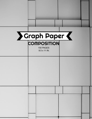 Graph Paper Ccomposition Notebook | Grib Paper Notebook | 8.5x11 in