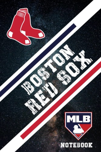 Boston Red Sox Sport Notebook & Journal With Logo Team Boston Red Sox Fan #9
