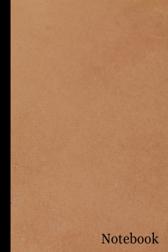 Notebook: Tan Cover- Size 6x9 120 pages Lined Paper: Aesthetic Journal, Notebook