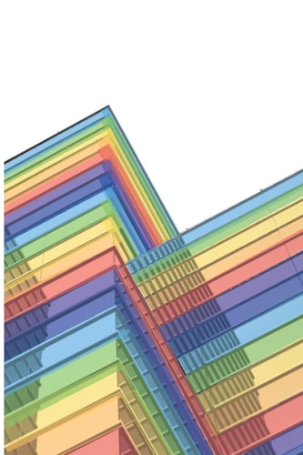 Notebook: High-Rise Prism Skyscraper Journal