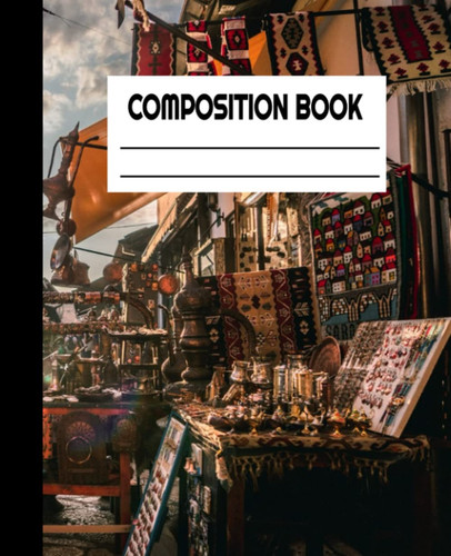 Composition Notebook: College Ruled | 7.5x9.25 100 Pages | Student Notebook for School Writing