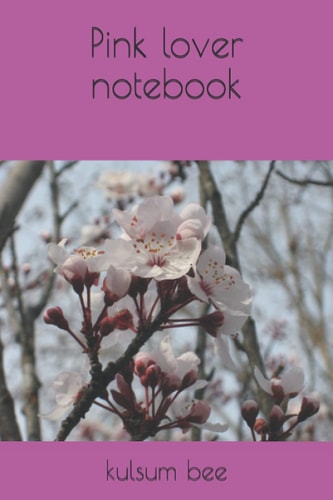 Pink lover notebook