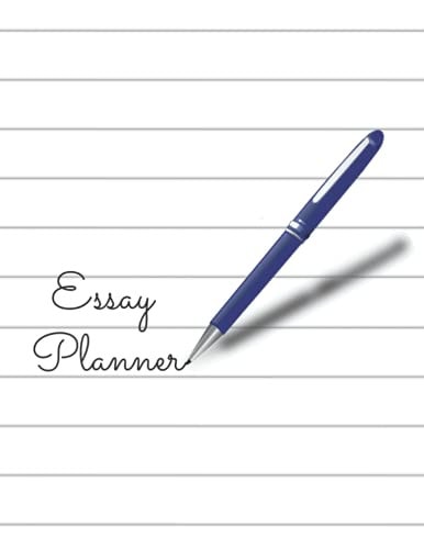 Essay Planner: Notebook with planning templates for essays.