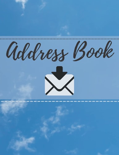Address Book: Large Notebook for Seniors