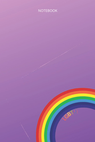Rainbow LGBTQ: Stylish Notebook, Design Notebook, Journal, Diary, Style, Love, Gift, School, Work