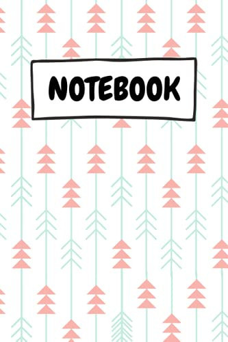 Notebook - Arrow Design Notebook - Lined Pages - (6 x 9)