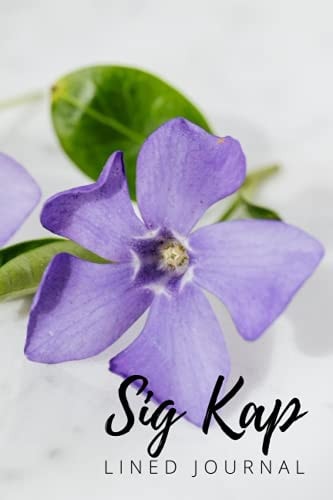 Sigma Kappa Lined Journal: Reflection, Sisterhood, Philanthropy, Leadership