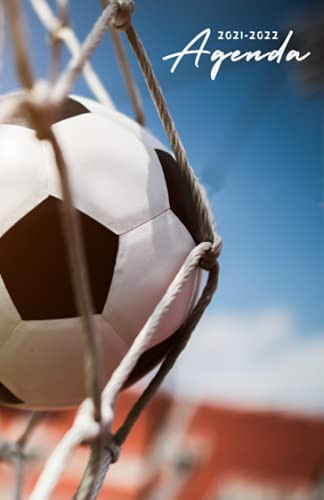 Agenda 2021 2022 Diario Scuola 2021 2022 Calcio | Pianificatore Giornaliero per Ragazza e Ragazzo | Agenda Scolastica 2021 2022 | 1 Giorno per Pagina | Materiale Scolastico Medie Superiori Università|pallone