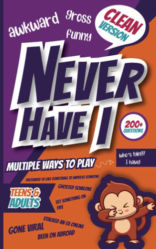 Awkward Family Games | Never Have I Family Icebreaker Games Clean Version: Conversation Starter Game 2-In-1 for family reunions, office holiday parties and teen parties