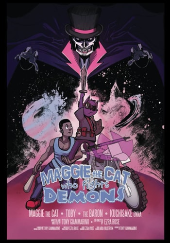 Maggie The Cat Who Fights Demons