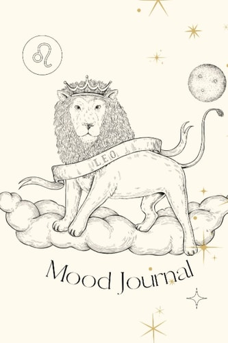 Leo: Mood Journal | 6x9 inches | 121 pages