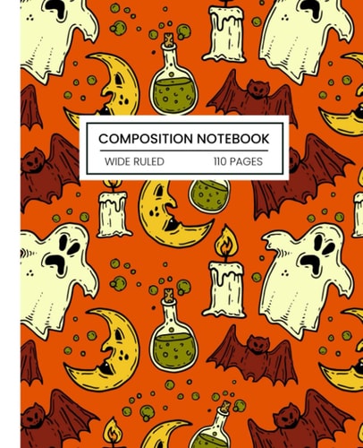 Calypsart Composition Notebook: Wide Ruled Paper Notebook Journal