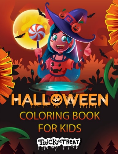 Halloween Coloring Book for Kids