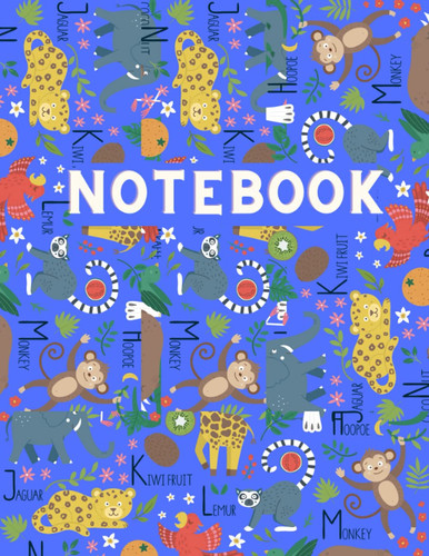 Jungle themed Notebook