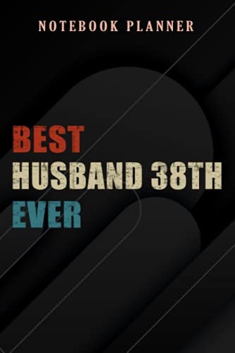 Notebook Planner Husband 38th: 6x9 in ,Money,Budget,Do It All,Passion,Small Business,High Performance