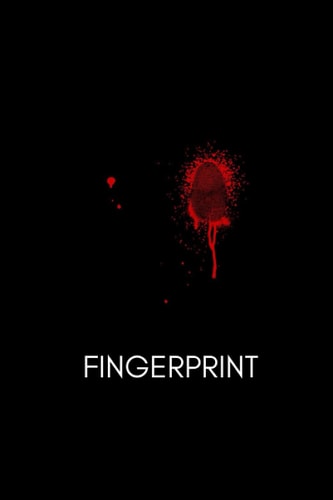 fingerprint journal: white 6 x 9, 120 lined pages