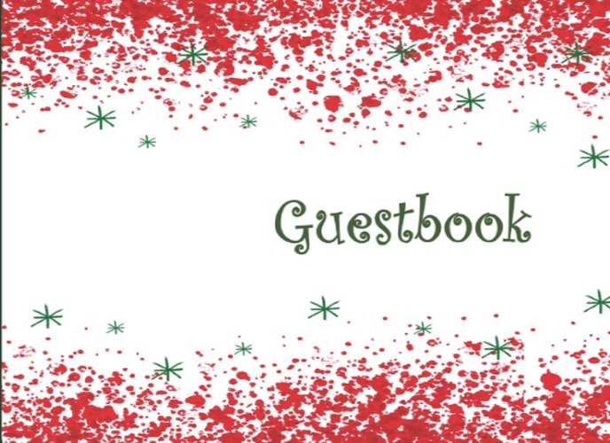Guestbook: 150 pages simple guestbook ( for hotel, wedding, birthday, baby shower, funeral, and Airbnb )