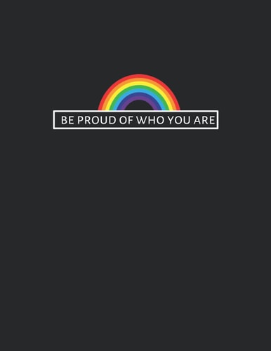 sketch book : be broud of who you are: Sketch Book: Notebook for Drawing, Writing, Painting, Sketching or Doodling, 120 Pages, 8.5x11