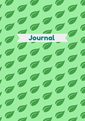 Foliage Journal 7 x 10 in. (100 pages): journal for writing and journal
