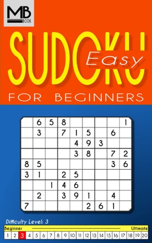 Sudoku Puzzle Book Easy Sudoku Puzzle Book for Beginners Small Sudoku Book
