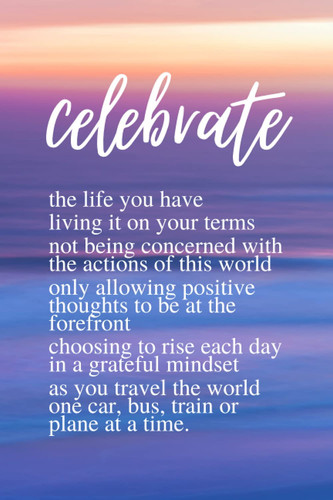 Celebrate: Travel Journal Notebook to Capture Memories of Beautiful Black Women Who Travel - Beauty | Royalty | SISTARhood