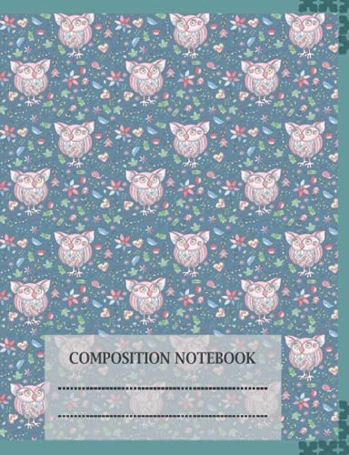 Composition notebook: Book Picture Animal. Easier in Setting Plans, Goals For Yourself And Work, Present the Problem More Clearly. Composition Notebook Features: Size 7.44 x 9.69, 110 pages.
