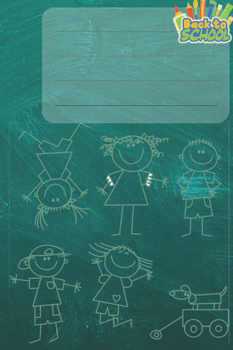 Back to school: Journal, Lined Paper, 150pages (6 x 9) Notebook for kids, home School, students