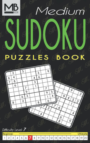 Medium Sudoku Puzzles Level 7 Sudoku Puzzles for Adults 120 Puzzles with Solutions
