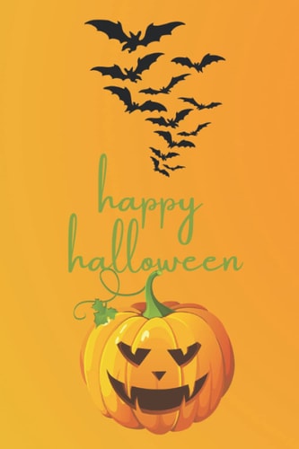 happy halloween: halooween notebook journal for gift (French Edition)