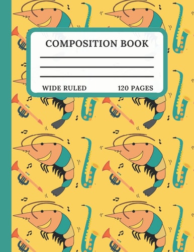 Composition Book For Teen Girls: Homeschool Supplies For 8th Grade