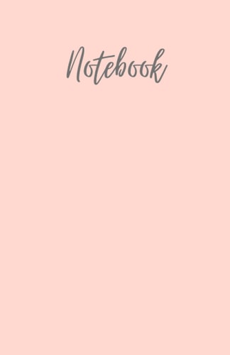 Notebook: A5 Notebook Pastel, Journal, Diary, 120 pages | 120 gsm | 8.5 x 5.5 inches