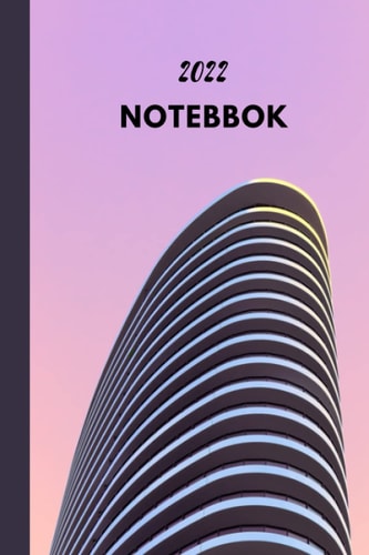 Notebook: Pink Flower Colored Lined 120 Pages Notebook