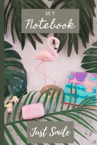 NOTEBOOK: Flamingo Pink Colored 120 Pages Notebook