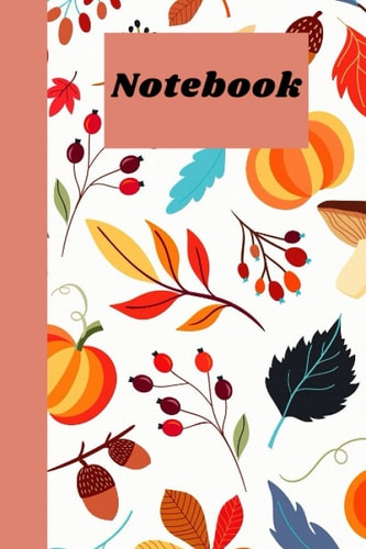 Notebook: Colored Lined 120 Pages Notebook