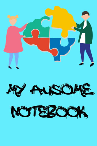 Composition Notebook: Beautiful college ruled autism awareness notebook. Perfect gift for kdis and adultes with autism.: Composition notebook: ... college ruled autism awareness notebook